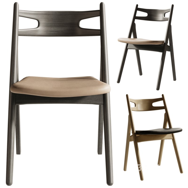 CH29P Sawbuck Chair Image 10