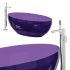 ABBER Kristall AT9702Amethyst washbasin - Thumbnail 1