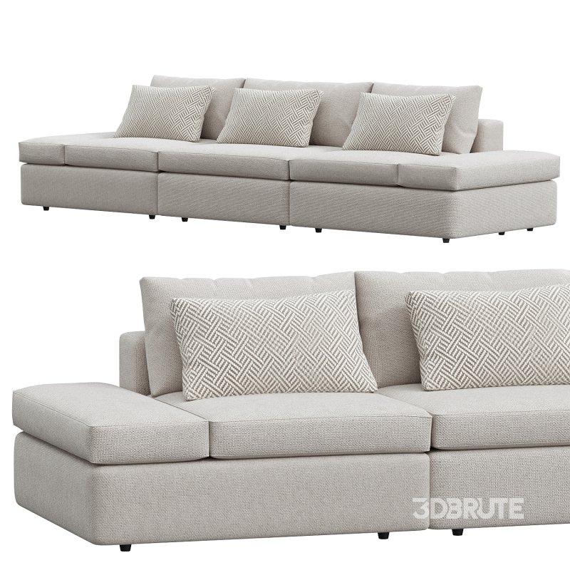 Dream Square Arm Adjustable Sofa Image 4