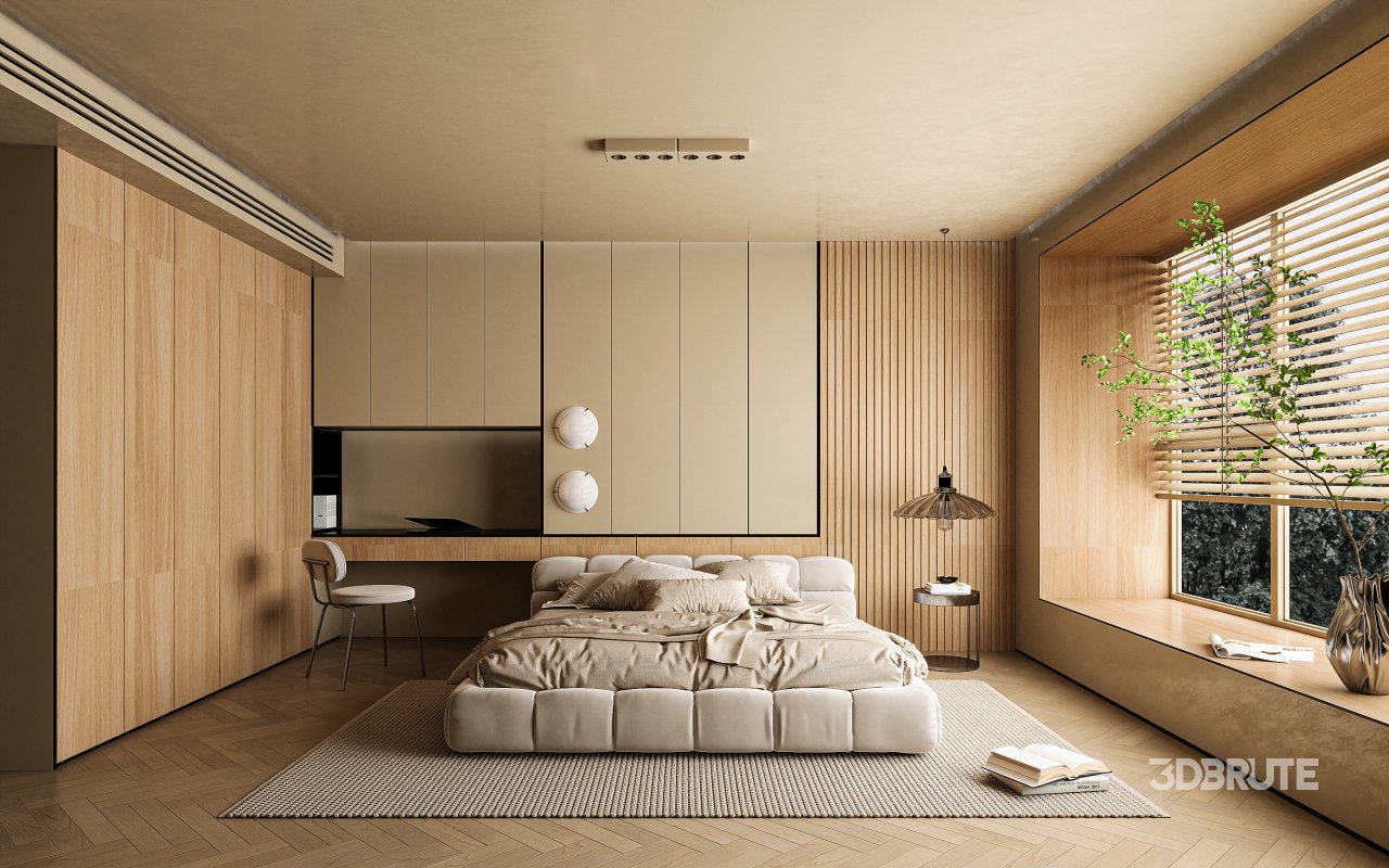 Modern bedroom Image 1