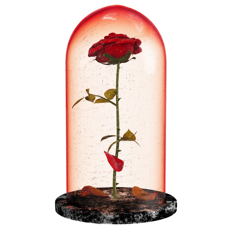 Rose in the movie Beauty and the Beast Image 4