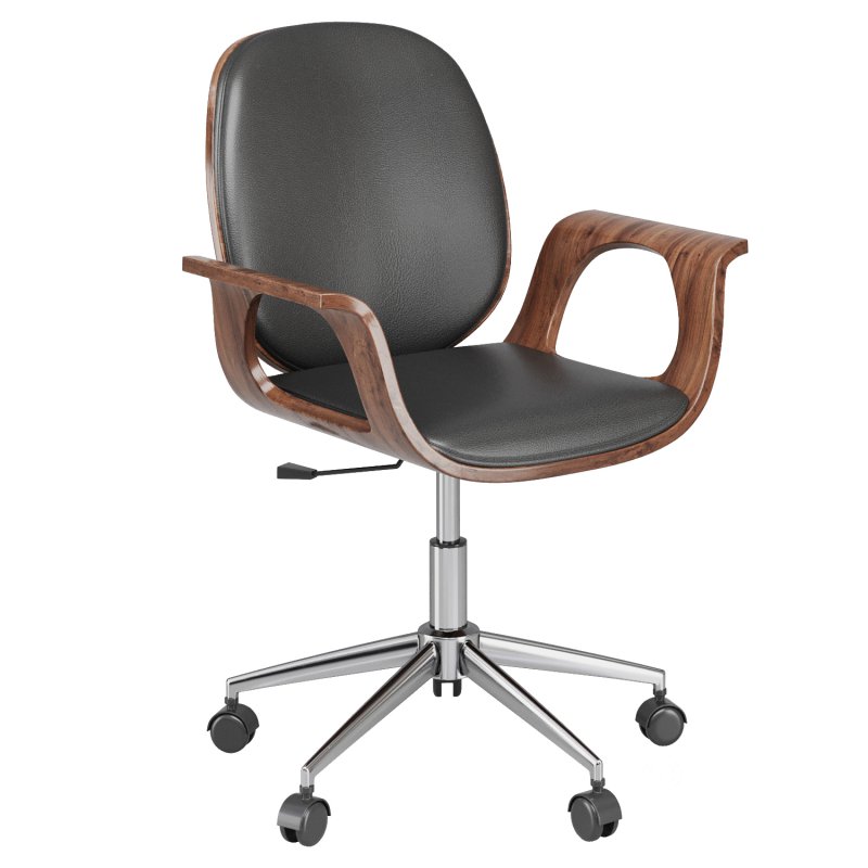 Office Chair Patron Walnut Image 2