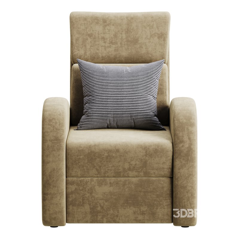 Armchair Seymar Fabric Velutto 01 Image 4