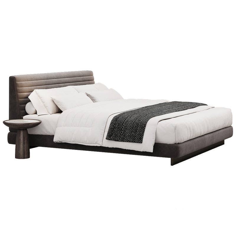 Roger Double Bed By Minotti Image 5