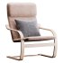 Armchair Mius Fabric Velutto 06 - Thumbnail 2