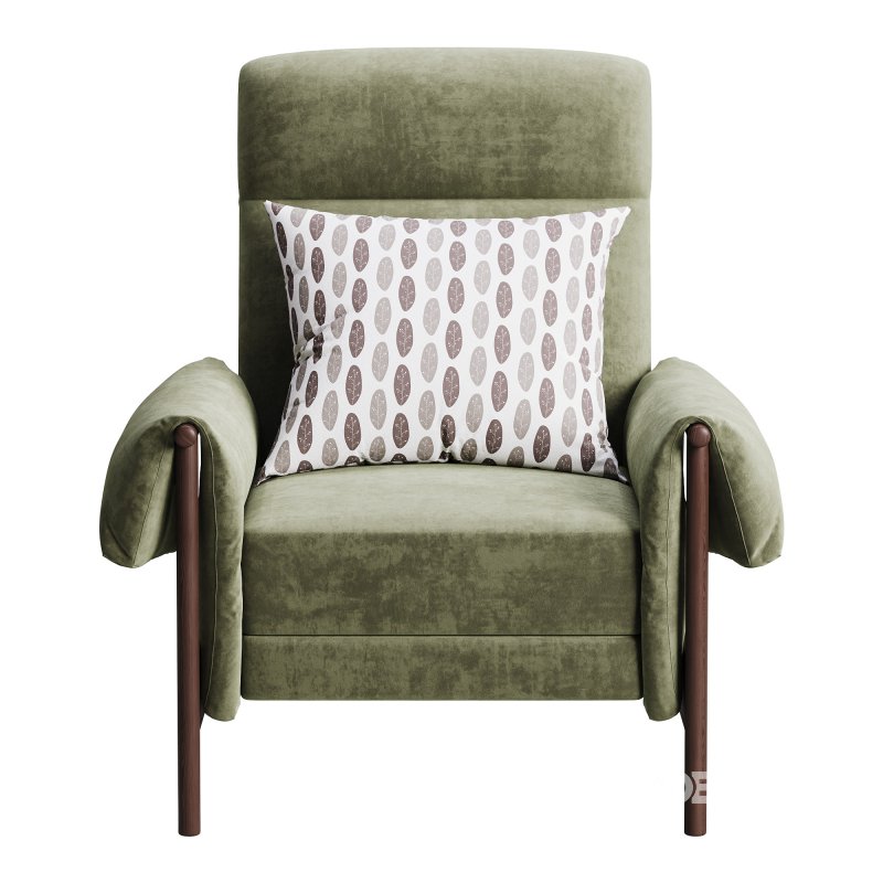 Dean Performance Fabric Recliner Armchair Image 3