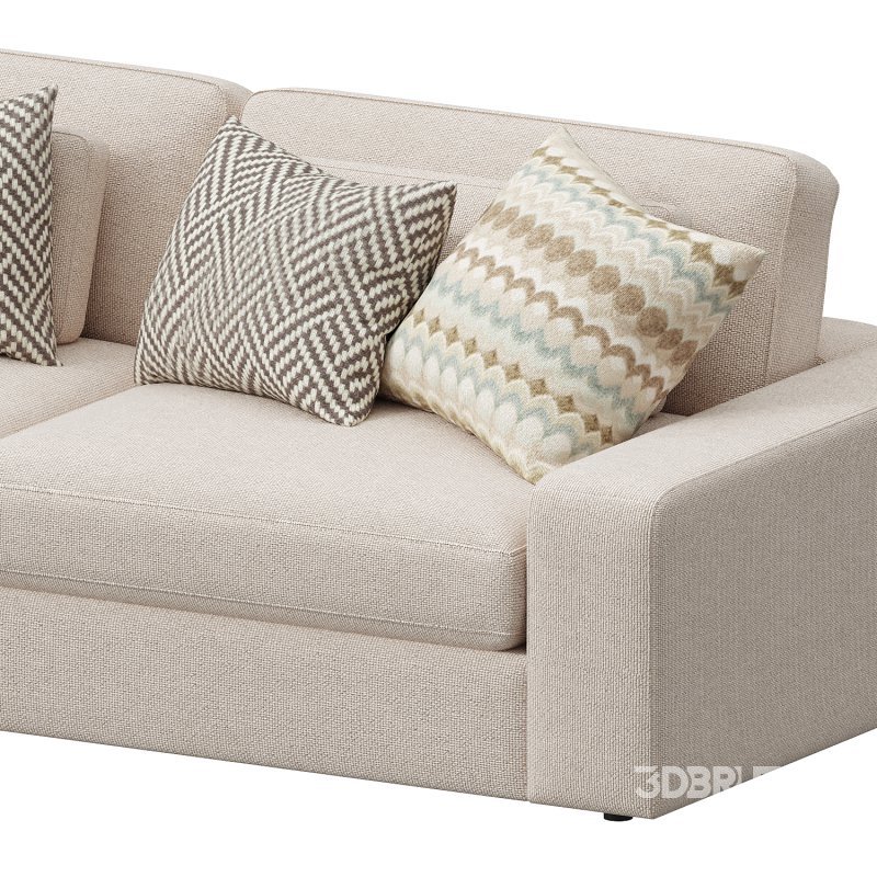 Four Hands Bloor Loveseat by Perigold Image 6