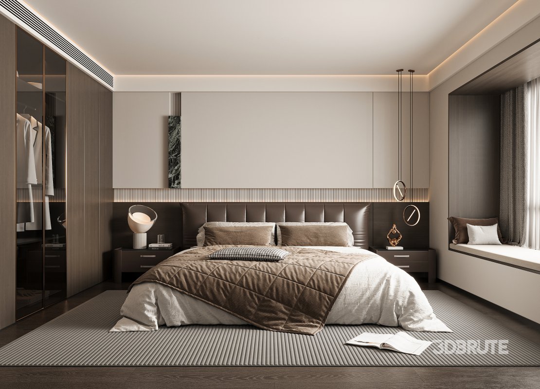 Modern bedroom Image 1