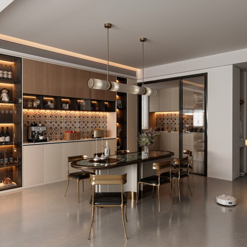 Modern dining room