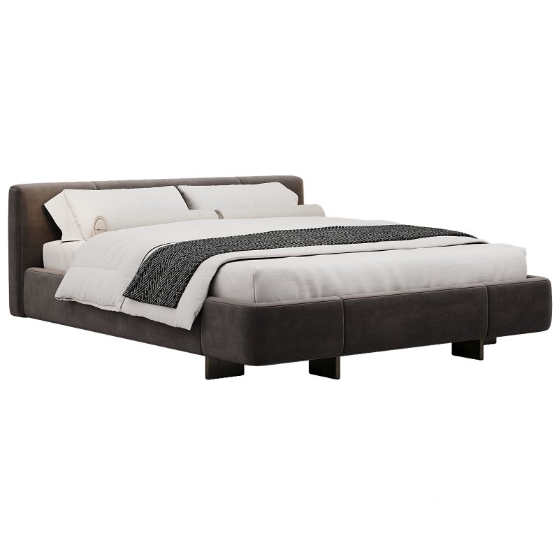 Yves Double Bed By Minotti Image 2