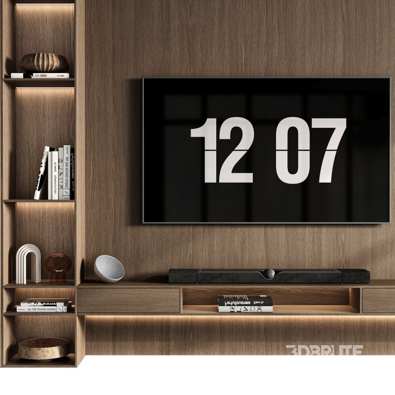 TV Wall-Set 03 Image 4