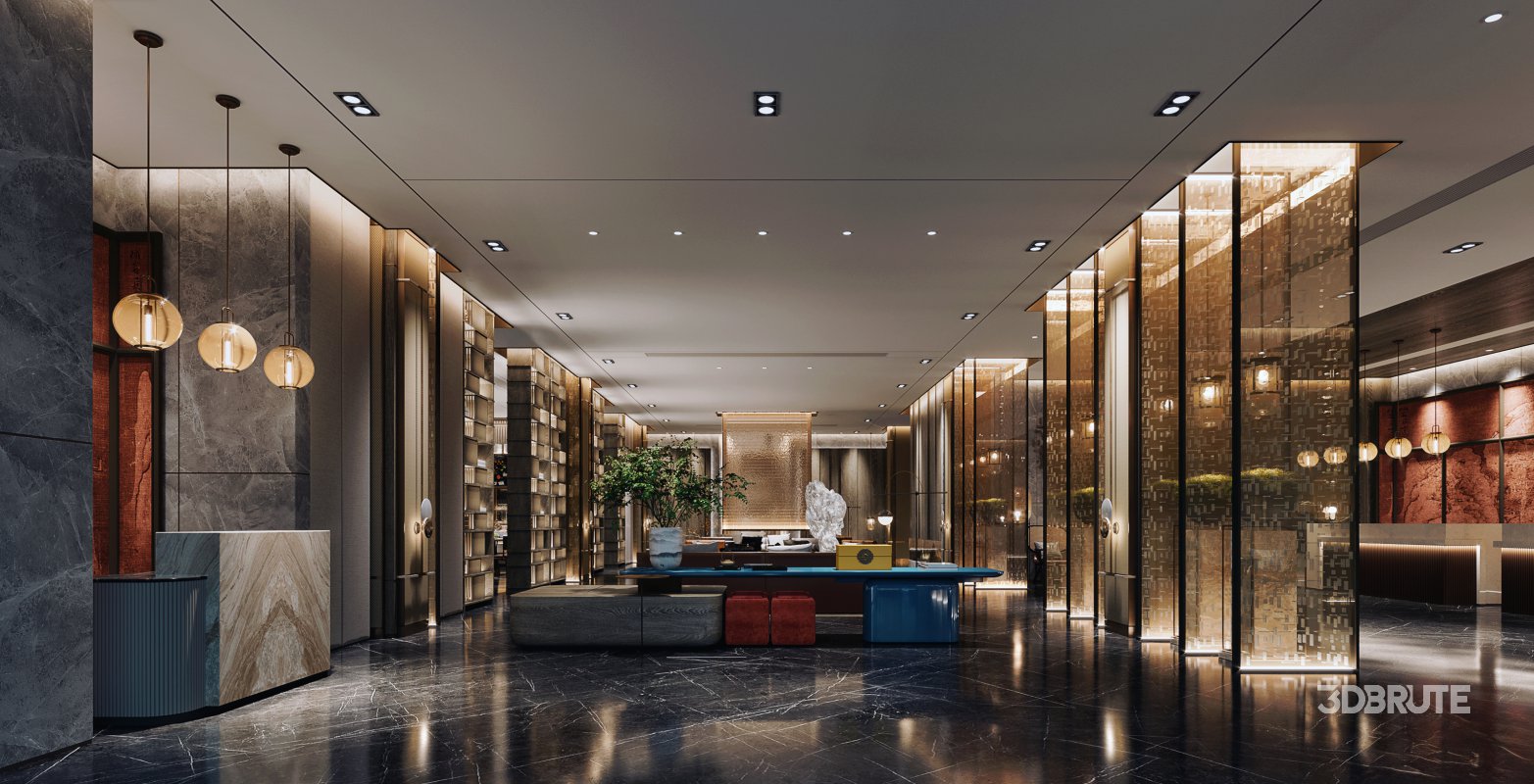 chinese reception lobby Image 2