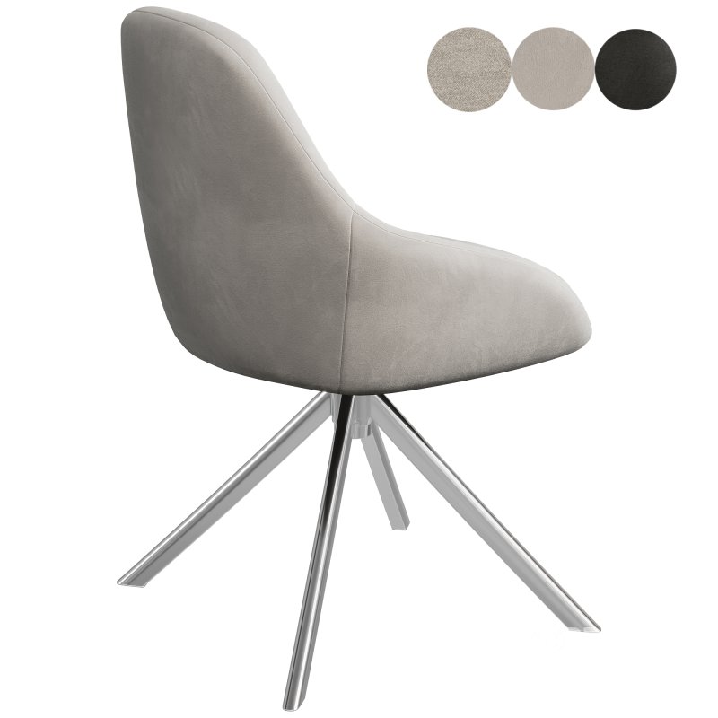 Kiana Chair Velvet Blue Image 4