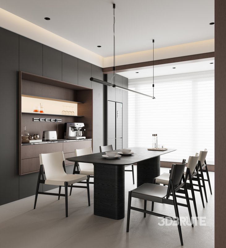 living room dining room Image 4