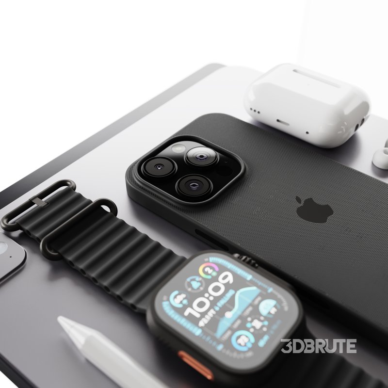 Set of Apple equipment 02 Image 4