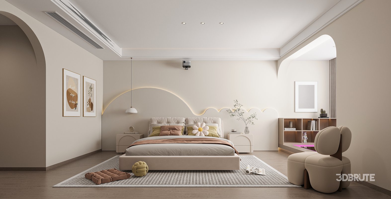 Modern bedroom Image 1