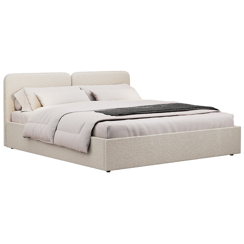 Vilena 180 Velvet Bed By divan ru Image 5