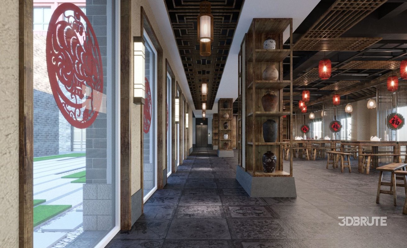 Old Chinese Restaurant Image 1