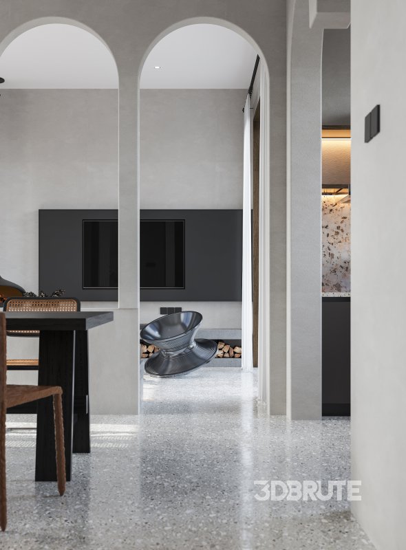 Living Room Dining Room Bedroom Image 2