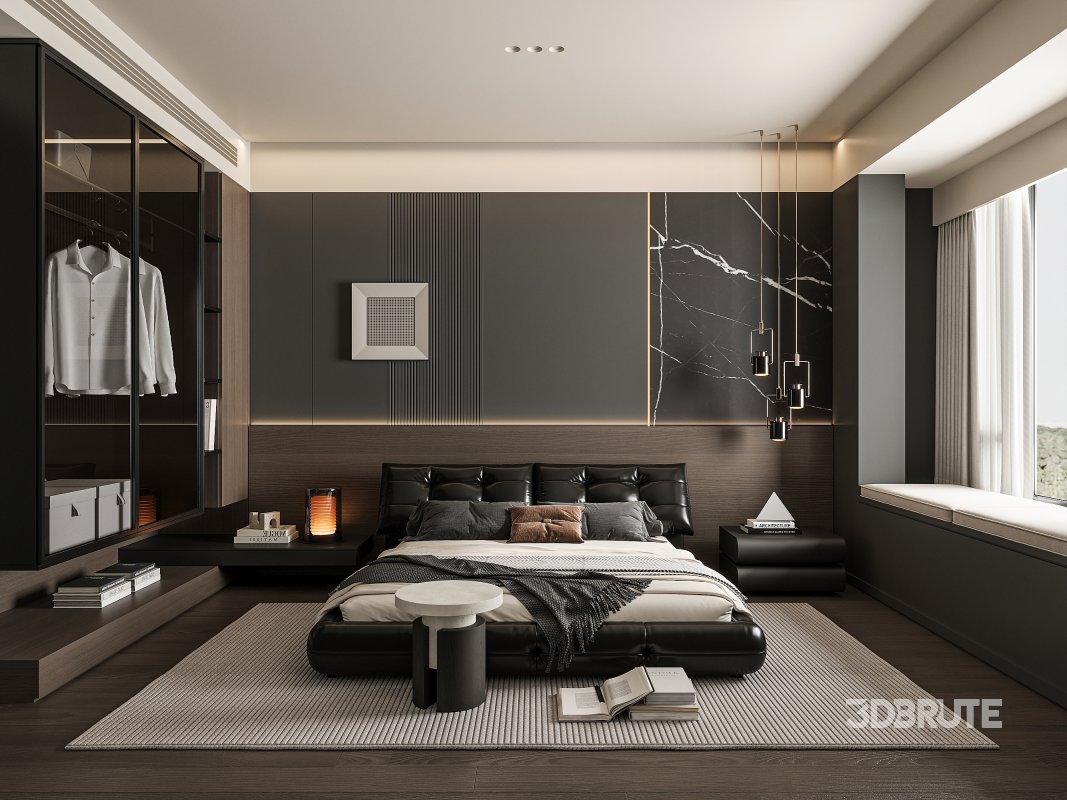 Modern bedroom Image 1