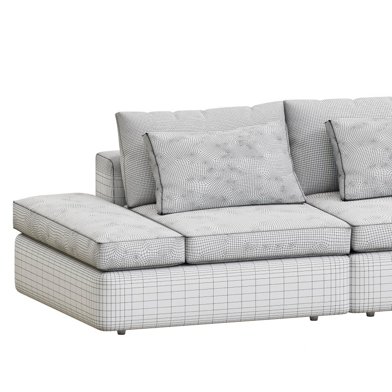 Dream Square Arm Adjustable Sofa Image 1