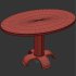 1930s Swedish Oval Pedestal Table - Thumbnail 2