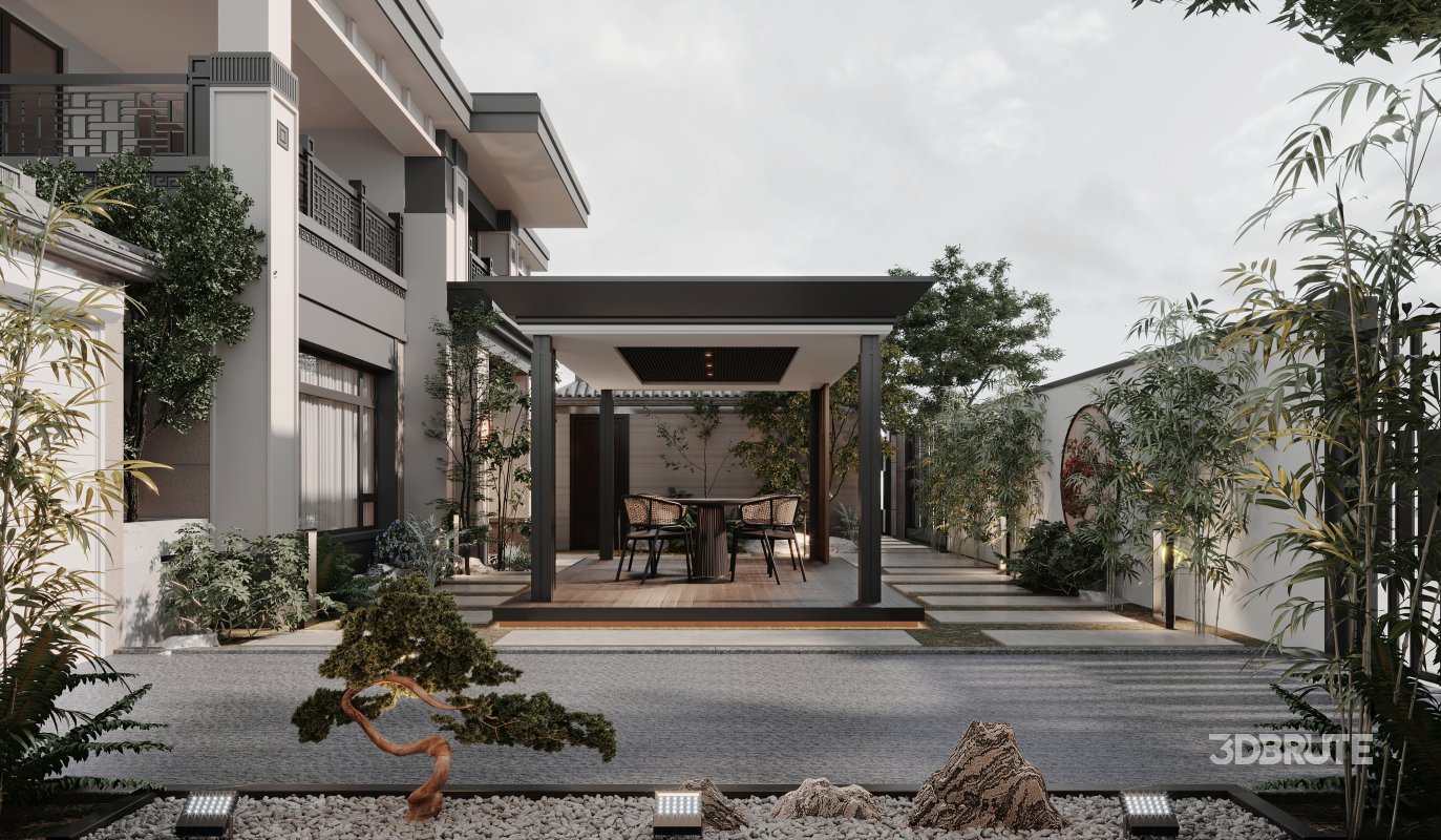 Garden Courtyard Image 5