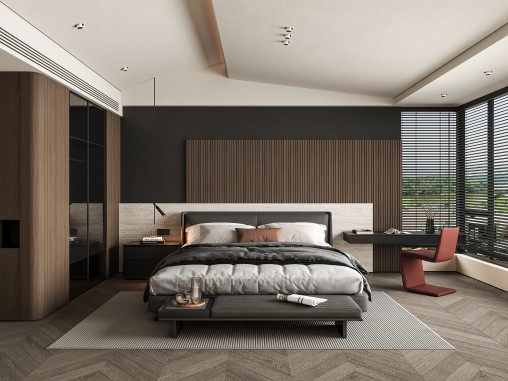 Modern bedroom