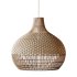 Handwoven Rattan Pendant Light Lampshade - Thumbnail 6