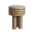 Scala Beige Low Round Coffee Table - Thumbnail 5