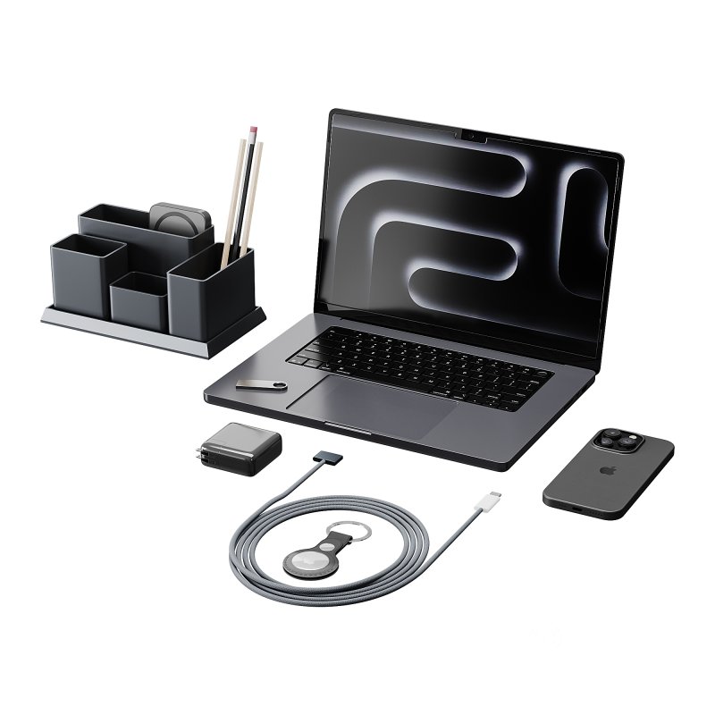 Set of Apple equipment 01 Image 1