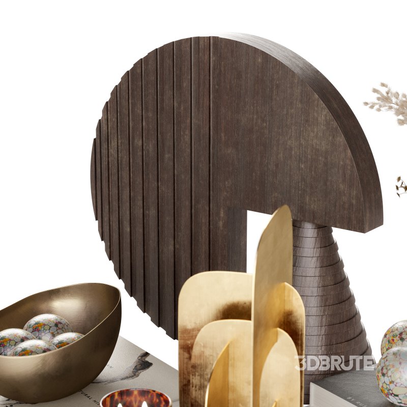 Decorative_set_with_Tortoise_Glass_Candles Image 3