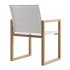Hayman Teak & Aluminum Dining Chair-harbour - Thumbnail 3