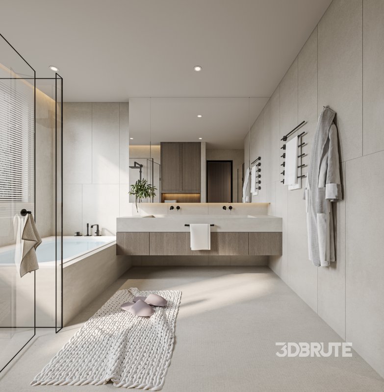 modern bathroom Image 1