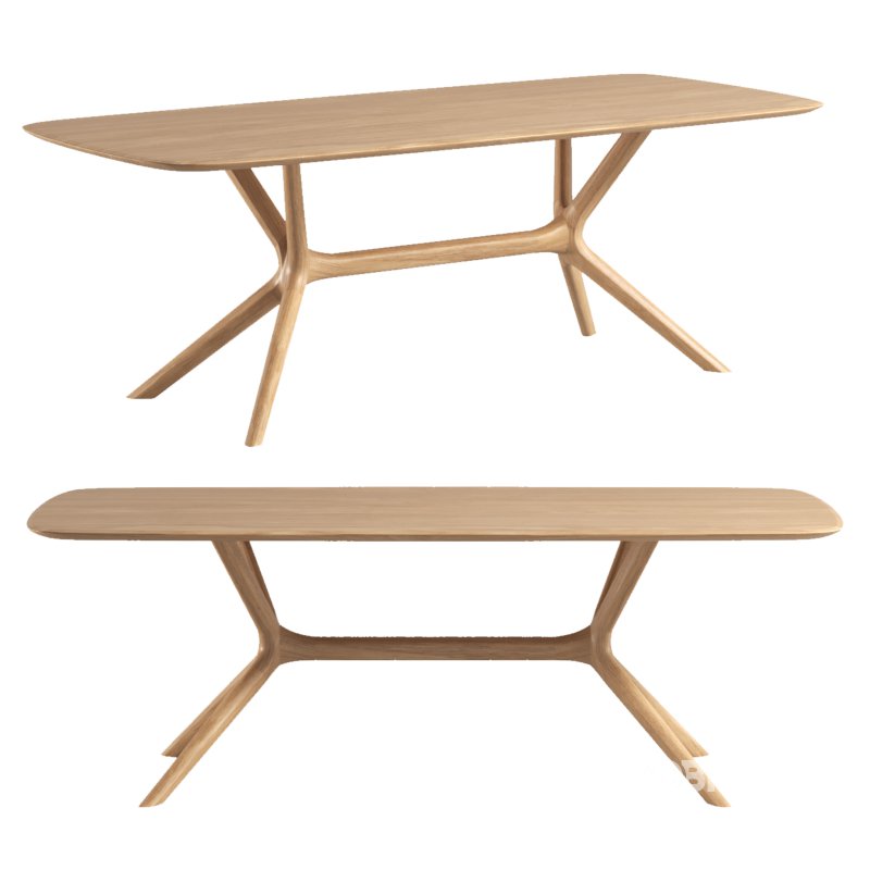 eye dining chair oak-x dining table Image 7