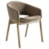 Isa Fabric Dining Arm Chair - Thumbnail 1