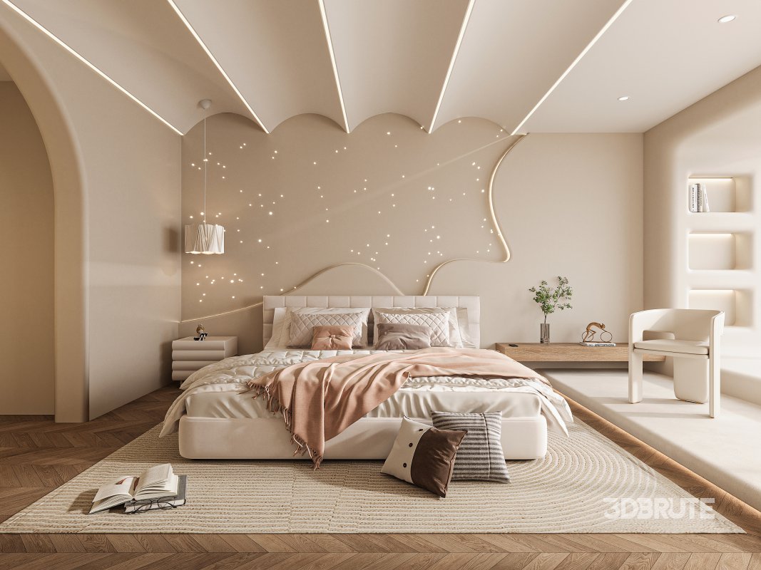 Modern bedroom Image 1