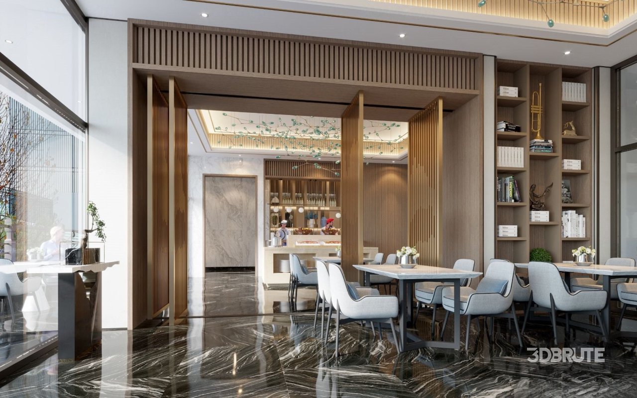 Modern Restaurant Image 1