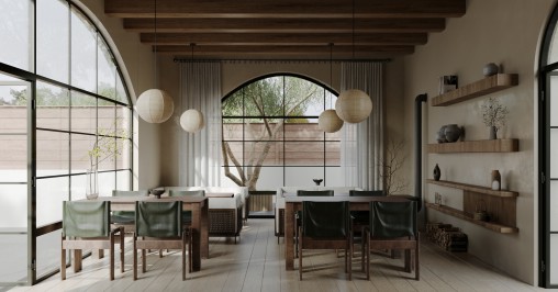 dining room kitchen