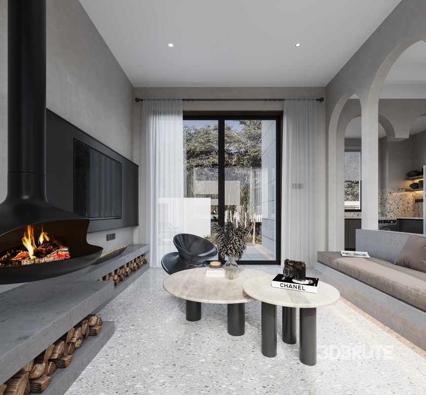 Living Room Dining Room Bedroom Image 5