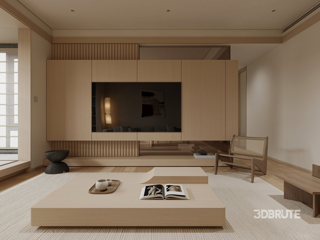 Japanese Living Room Dining Room Image 7