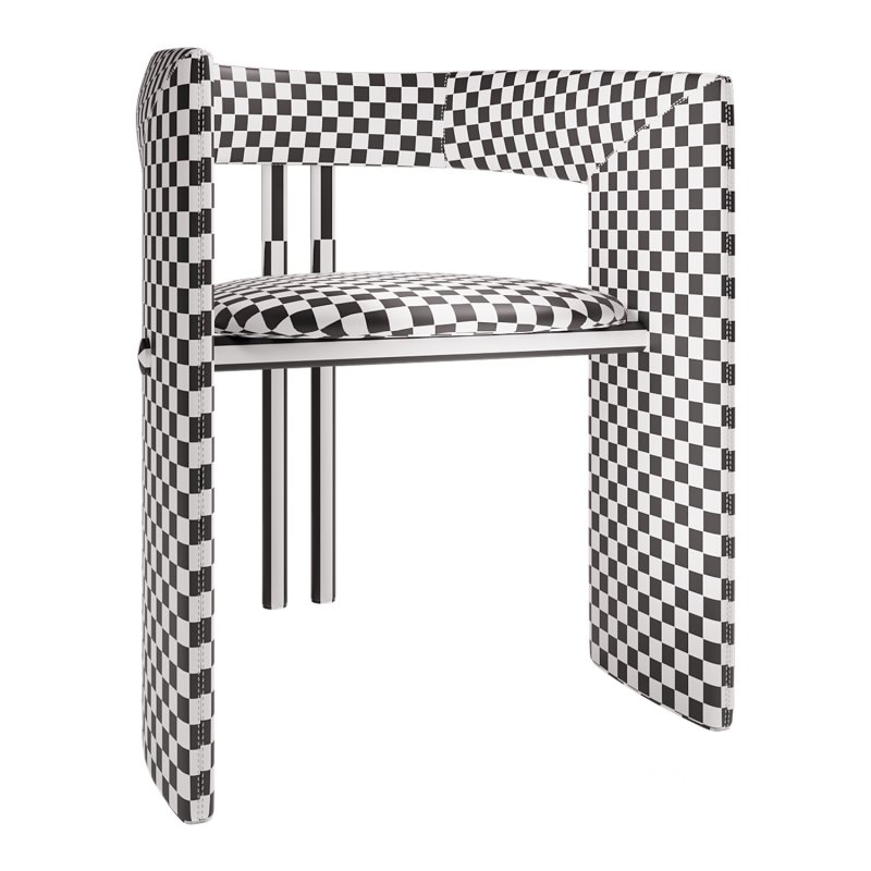 Luca Stefano leather chair Image 7