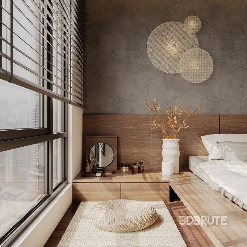 Japanese Living Room Dining Room Bedroom Image 17