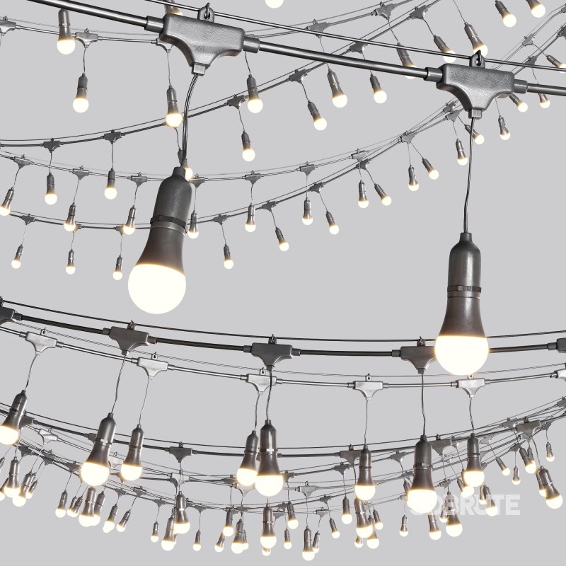 Editable Garland Retro 03 Image 5