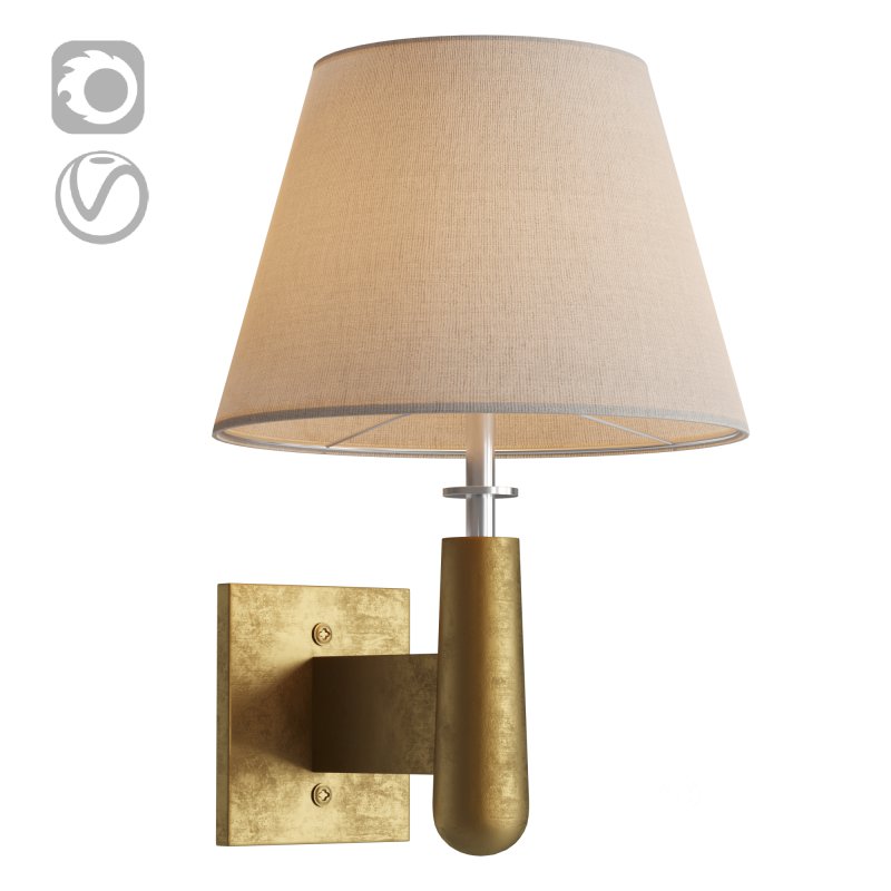 Tailor Soft Bronze Wall Sconce Image 1