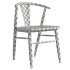 Fyn Natural Walnut Wood Dining Side Chair - Thumbnail 3