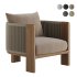 Palm Beach Teak Lounge Chair - Thumbnail 1