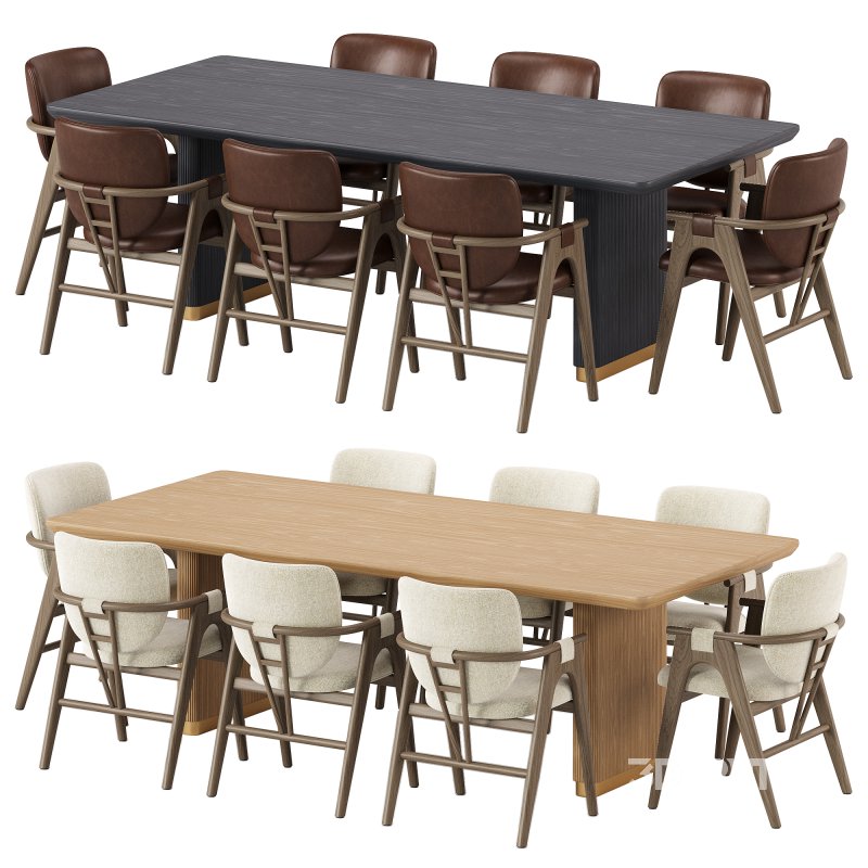 Rowanoke Armchair and Kalla Table Image 2