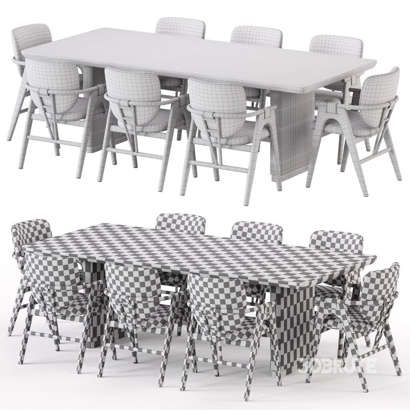 Rowanoke Armchair and Kalla Table Image 6