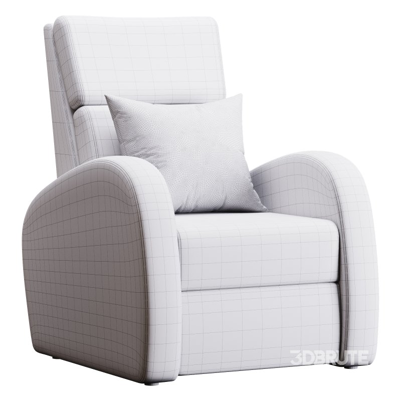 Armchair Seymar Fabric Velutto 01 Image 9